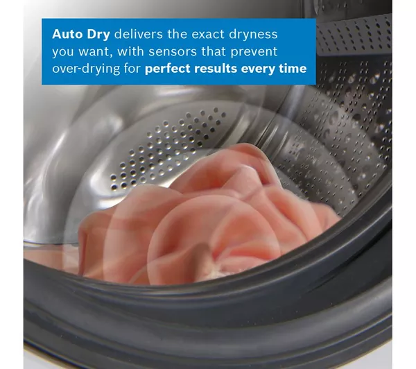 BOSCH Series 6 WNG25401GB AntiStain 10.5 kg Washer Dryer - White - Image 5