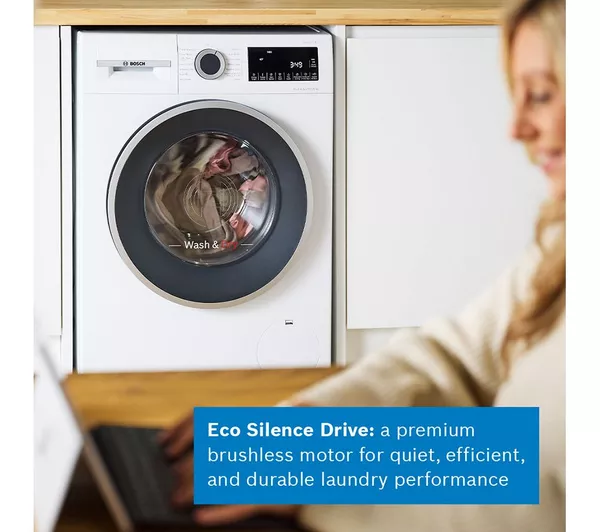 BOSCH Series 6 WNG25401GB AntiStain 10.5 kg Washer Dryer - White - Image 6
