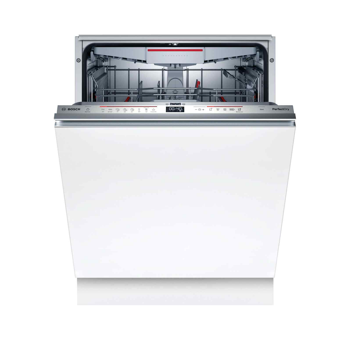 Bosch SMD6YCX01G Series 6 – Fully Integrated Dishwasher | Home Connect, PerfectDry Zeolith®, Rackmatic, Quiet 44 dB – Stainless Steel Interior