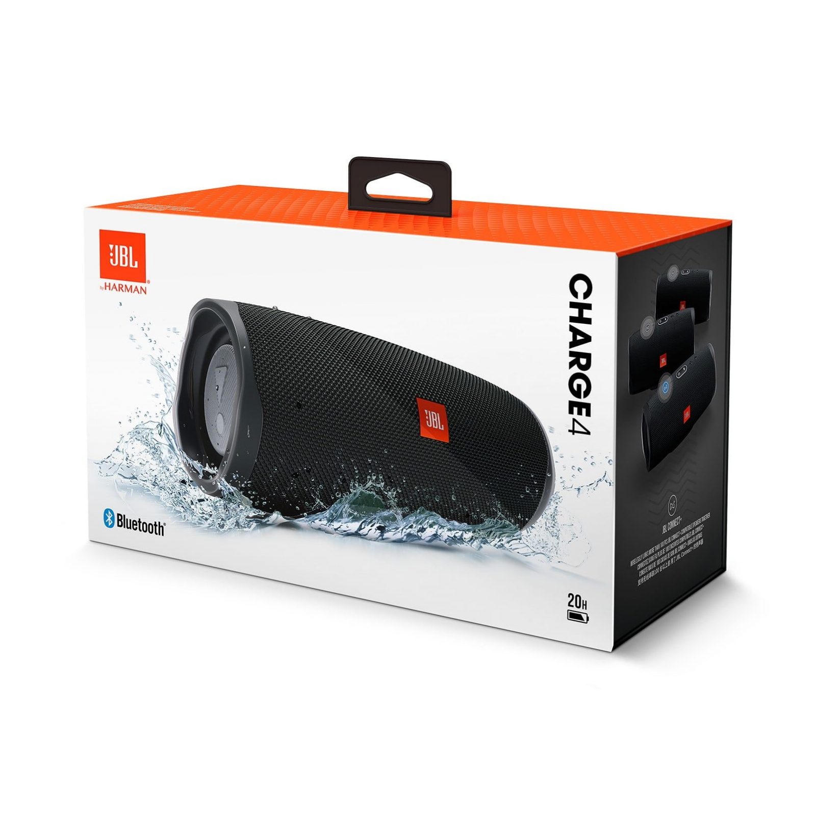 JBL Charge 4 - Waterproof Portable Bluetooth Speaker - Black - Image 3