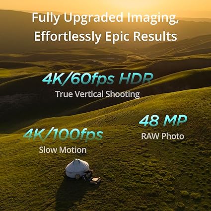 DJI Mini 4 Pro (DJI RC 2), Folding Mini-Drone with 4K HDR Video Camera for Adults, Under 0.549 lbs/249 g, 34 Mins Flight Time, 20 km Max Video Transmission Distance, Omnidirectional Vision Sensing - Image 3