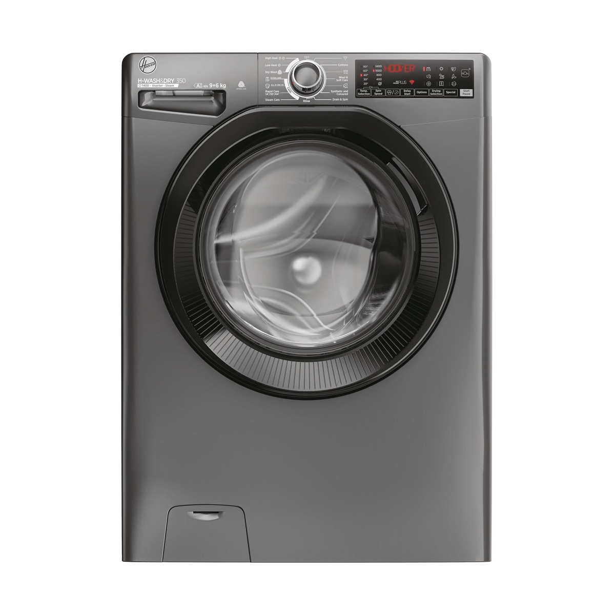 HOOVER H Wash 350 H3DPS4966TAMBR80 9 kg Washer Dryer - Graphite